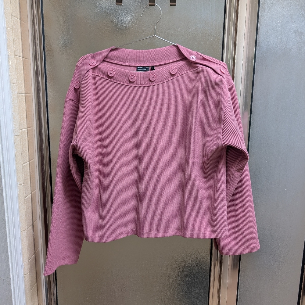 ASOS Pink Button-Detail Top - Picture 2 of 3